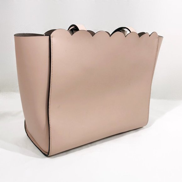 Kat Spade Magnolia Street Pink Leather Tote Bag Shopper Handbag Purse Large - Picture 7 of 14